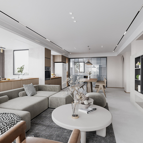 侘寂 客餐厅 客厅