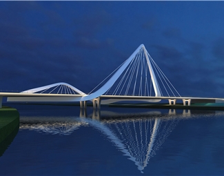 现代建筑桥梁