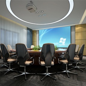 现代 会议室 圆形会议室