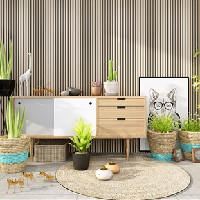 北欧 边柜 边几 装饰品 摆件陈设 装饰画 蚂蚁 地毯 盆栽