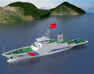 现代 船 海警执法船