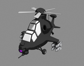 现代遥控直升机