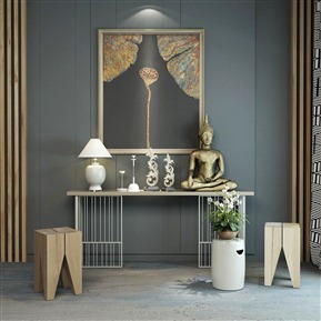 东南亚 装饰品 简约装饰台陈设品组合