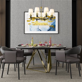 现代 餐桌椅组合