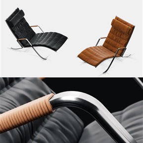 现代 躺椅 休闲椅