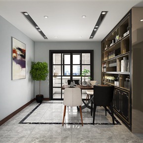 现代 餐厅 客厅餐厅