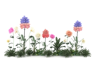 现代 花艺 纸艺花