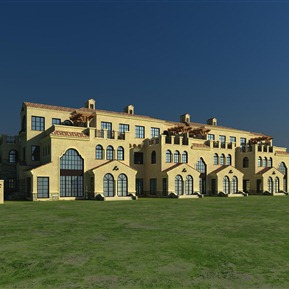 美式 联排别墅 别墅