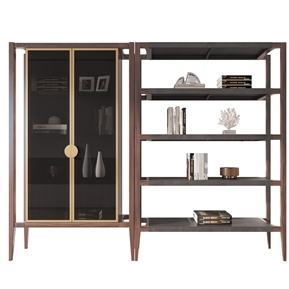 现代 置物架 置物书架