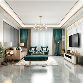 轻奢 客厅