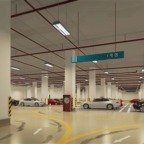 现代 停车场