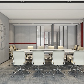 现代 会议室 会议桌椅
