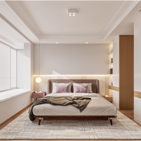 现代 卧室 主卧