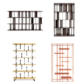 现代 置物架 书架