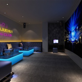现代 KTV 包厢 包间