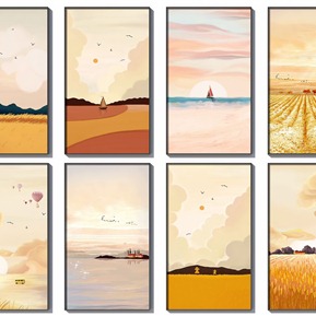 现代 装饰画 抽象艺术装饰画