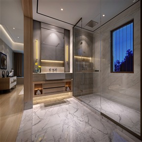 新中式 卫生间 禅意洗手间