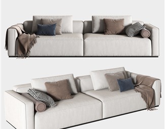现代沙发枕头
