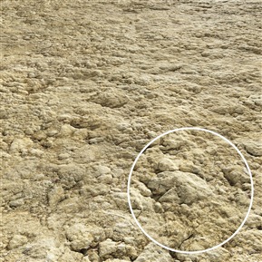 自然灰黄色哑光风化裂纹泥土 户外 泥地 VR