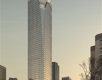 现代 办公楼 超高层公建