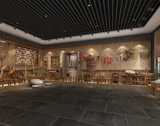 新中式历史展厅博物馆