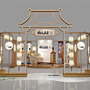 新中式 美陈 梅见