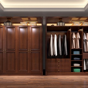 现代 衣柜 实木衣柜
