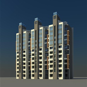 现代 住宅楼