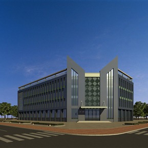 现代 酒店建筑 商业楼办公楼酒店