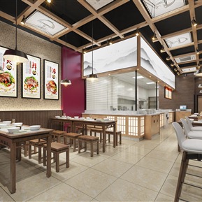 新中式 餐厅 肠粉店