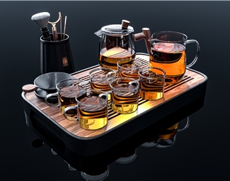 现代 茶具 玻璃茶具