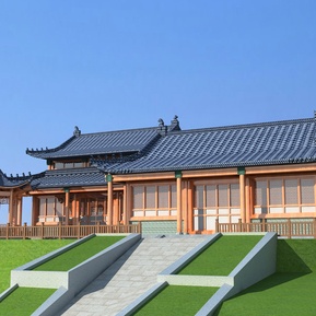 中式 古建 凉亭