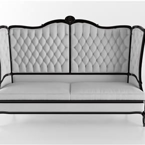 简欧 双人沙发 沙发