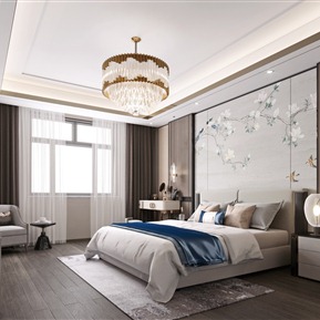 新中式 卧室 主卧