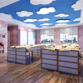 现代 幼儿园 儿童幼儿园育婴室