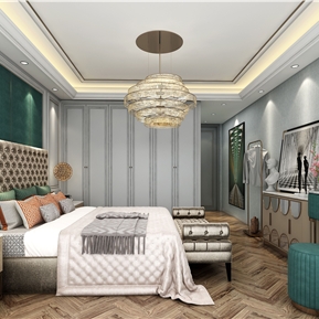 法式 卧室 主卧