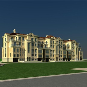 欧式 住宅楼 洋房