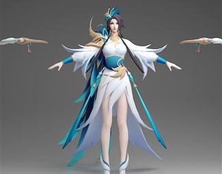 现代二次元人物
