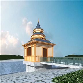 东南亚 建筑 小房