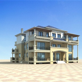 欧式 独栋别墅 别墅