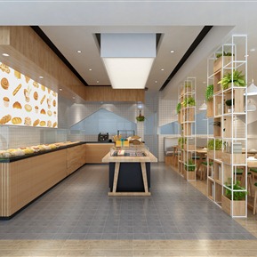 北欧 面包店 花房里烘焙点