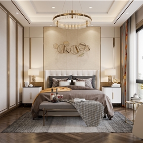 轻奢 卧室
