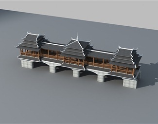 中式景观桥