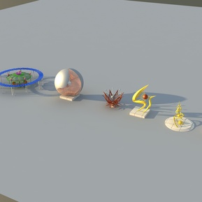 现代 城市雕塑 雕塑