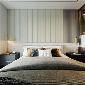 现代 卧室 次卧