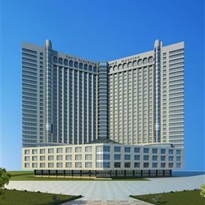 现代 办公楼 医院住院部酒店