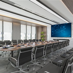 现代 会议室 大会议室