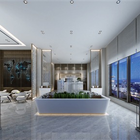 现代 售楼处 售楼部