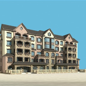 欧式 双拼别墅 洋房