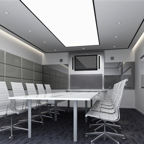 现代 会议室 会议桌椅